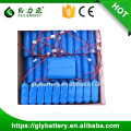 11.1v/12v 2000mah 18650 rechargeable lithium ion battery pack